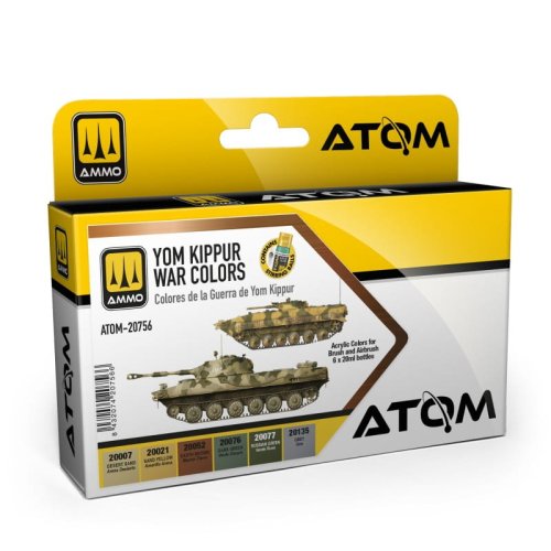 Przejdź do produktu Ammo Mig 20756 - Zestaw farb Atom Yom Kippur War Colors