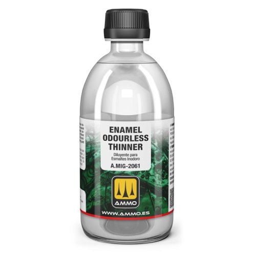 Przejdź do produktu Ammo Mig 2061 - Rozcieńczalnik do washy olejnych Enamel Odourless Thinner 500 ml