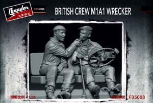 Thunder Model F35008 - 1:35 British Crew M1A1 Wrecker