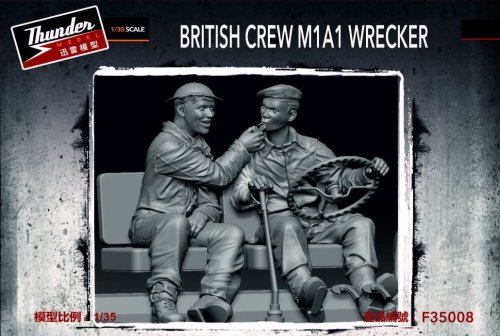 Przejdź do produktu Thunder Model F35008 - 1:35 British Crew M1A1 Wrecker