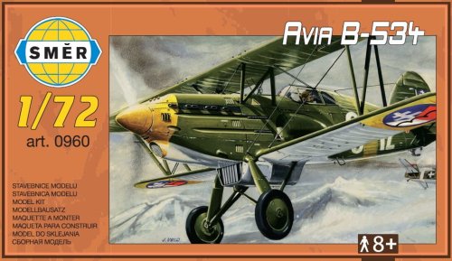 Przejdź do produktu Smer 0960 - 1:72 Avia B-534