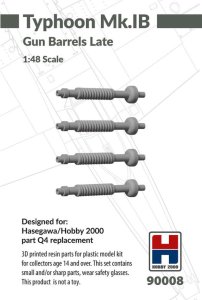 Hobby 2000 90008 - 1:48 Typhoon Mk. IB Gun Barrels Late