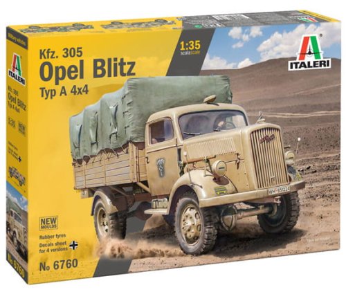 Przejdź do produktu Italeri 6760 - 1:35 Kfz. 305 Opel Blitz Typ A 4x4