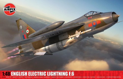 Przejdź do produktu Airfix 09178A - 1:48 English Electric Lightning F.6