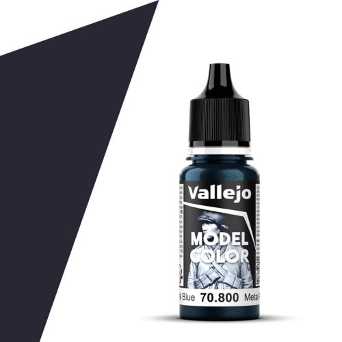 Przejdź do produktu VALLEJO 70800 (180) - Farba akrylowa Metallic Gunmetal Blue 17 ml -  Model Color