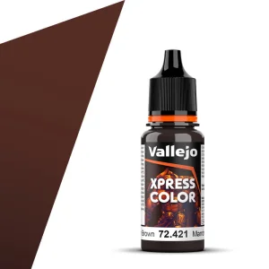 Vallejo 72421 - Farba akrylowa Xpress Color - Copper Brown