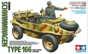 Tamiya 35393 - 1:35 German Schwimmwagen Type 166 Wide Wheel Version