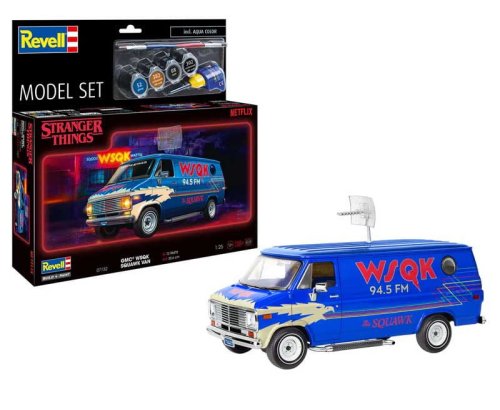 Przejdź do produktu Revell 67732 - 1:25 Stranger Things GMC WSQK Squawk Van model z farbami