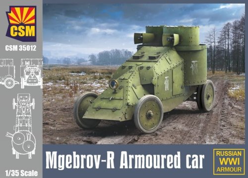 Przejdź do produktu Copper State Models CSM 35012 - 1:35 Mgebrov-R Armoured Car