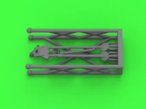 Master GM-35-089 - 1:35 Złożony trójnóg M2 do karabinu Browning M1919 .30 cal 7,62mm 1 szt