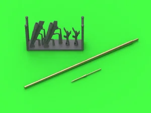 Master AM-48-195 - 1:48 MiG-21 F-13 Fishbed C - Rurka Pitota z żywicznym mocowaniem