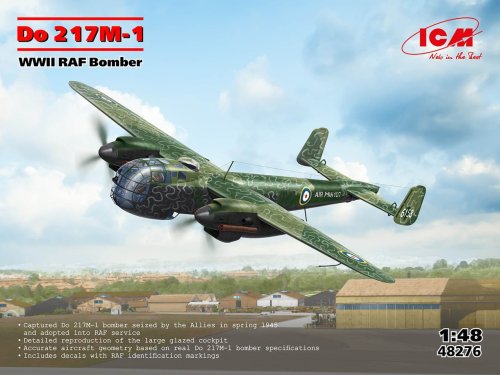 Przejdź do produktu ICM 48276 - 1:48 Do 217M-1 WWII RAF Bomber