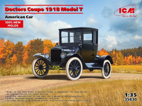 Przejdź do produktu ICM 35830 - 1:35 Doctors Coupe 1918 Model T