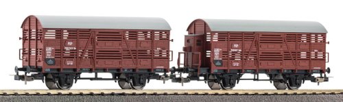 Przejdź do produktu Piko 28346 H0 - Zestaw 2 wagonów towarowych PKP, ep.III