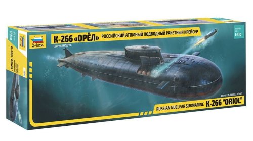 Przejdź do produktu Zvezda 9010 - 1:350 K-266 Oriol Nuclear Submarine