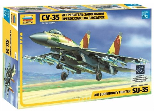 Przejdź do produktu Zvezda 7240 - 1:72 Sukhoi Su-35 Air Superiority Fighter
