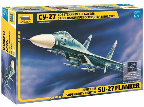 Przejdź do produktu Zvezda 7206 - 1:72 Sukhoi Su-27 Flanker Soviet Air Superiority Fighter