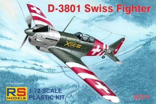 Przejdź do produktu RS Models 92311 - 1:72 D-3801 Swiss Fighter