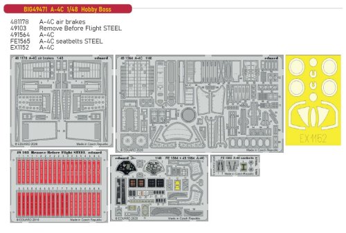 Przejdź do produktu Eduard BIG49471 - 1:48 A-4C