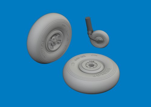 Przejdź do produktu Eduard 6481183 - 1:48 Hurricane Mk.I wheels