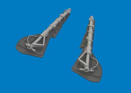 Przejdź do produktu Eduard 6481179 - 1:48 Fw 190A-8/R2 undercarriage legs Print 3D