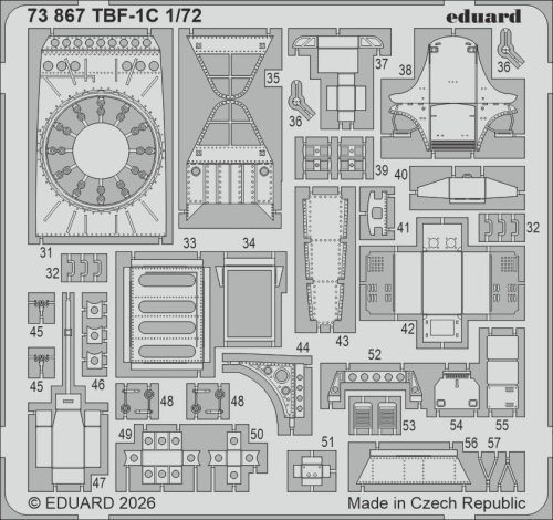 Przejdź do produktu Eduard 73867 - 1:72 TBF-1C