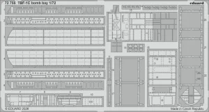 Eduard 72755 - 1:72 TBF-1C bomb bay