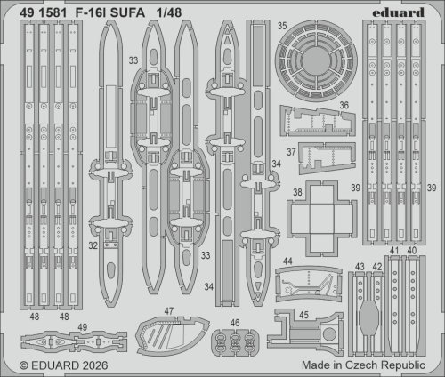 Przejdź do produktu Eduard 491581 - 1:48 F-16I Sufa