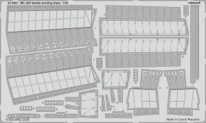 Eduard 325001 - 1:32 MC.200 Saetta landing flaps