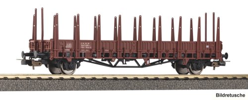 Przejdź do produktu Piko 24548 H0 - Wagon platforma z kłonicami, ex Ulm, DB, ep.IV