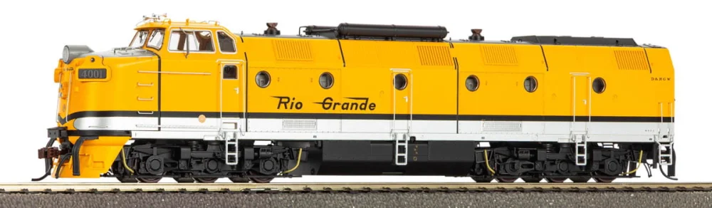 Piko 97832 H0 - Lokomotywa spalinowa Piko 97831 H0 - Lokomotywa spalinowa KM 4000, D&RGW, DCC z dźwiękiem