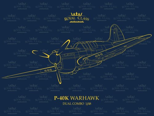 Przejdź do produktu Eduard R0024 - 1:48 P-40K Warhawk - Royal Class Edition Dual Combo
