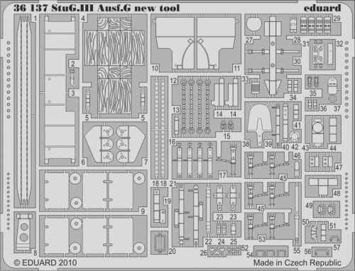 Przejdź do produktu Eduard 36137 - 1:35 StuG.III Ausf.G new tool