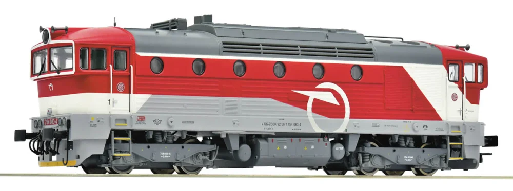 Roco 7300082 H0 - Lokomotywa spalinowa 754 083-4, ZSSK, ep.VI