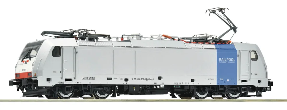 Roco 7500161 H0 - Lokomotywa elektryczna 186 251-5, Railpool, ep.VI