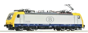 Roco 7510166 H0 - Lokomotywa elektryczna 186 119-1, SNCB, ep.VI, DCC z dźwiękiem