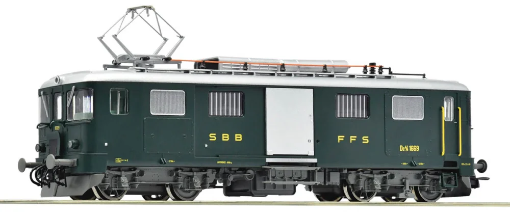 Roco 7710014 H0 - Wagon silnikowy De 4/4 1669, SBB, ep.IV, DCC z dźwiękiem