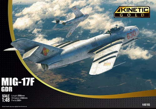 Przejdź do produktu Kinetic 48165 - 1:48 MiG-17F GDR
