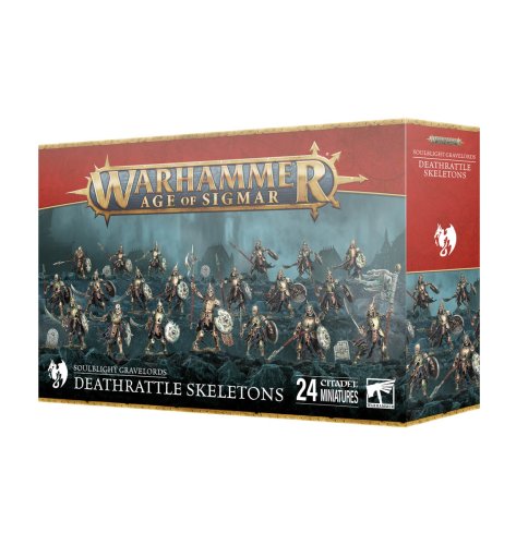 Przejdź do produktu GW 91-42 Warhammer Age of Sigmar - Soulblight Gravelords: Deathrattle Skeletons