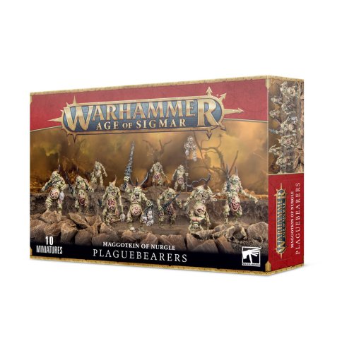Przejdź do produktu GW 97-10 Warhammer Age of Sigmar - Maggotkin Of Nurgle: Plaguebearers