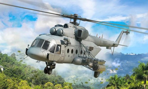 Przejdź do produktu Przedsprzedaż - Trumpeter 05855 - 1:48 Russian Mi-171Sh Hip