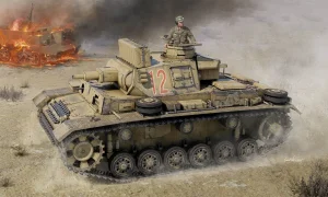 Przedsprzedaż - Trumpeter 00957 - 1:16 Pz.Kpfw.III Ausf.N Tunisia