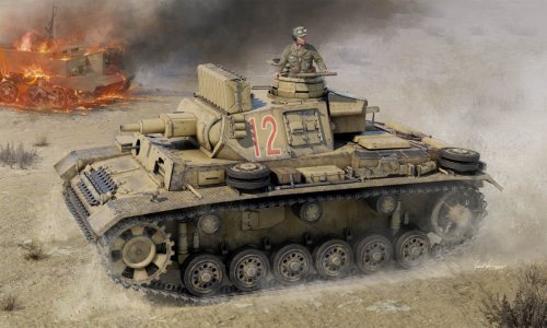 Przejdź do produktu Przedsprzedaż - Trumpeter 00957 - 1:16 Pz.Kpfw.III Ausf.N Tunisia