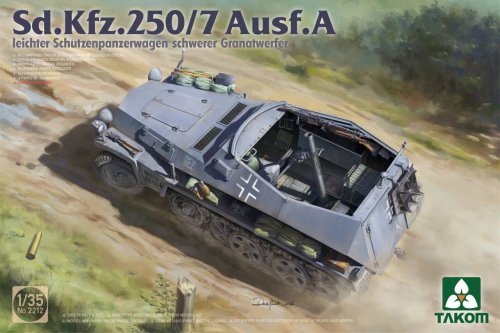 Przejdź do produktu Przedsprzedaż - Takom 2212 - 1:35 Sd.Kfz.250/7 Ausf.A leichter Schützenpanzerwagen schwerer Granatwerfer