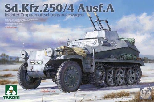 Przejdź do produktu Przedsprzedaż - Takom 2211 - 1:35 Sd.Kfz.250/4 Ausf.A leichter Truppenluftschutzpanzerwagen