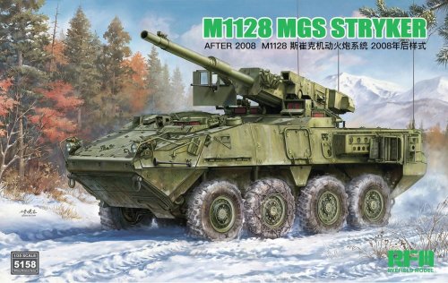 Przejdź do produktu Przedsprzedaż - Rye Field Model 5158 - 1:35 M1128 MGS Stryker After 2008