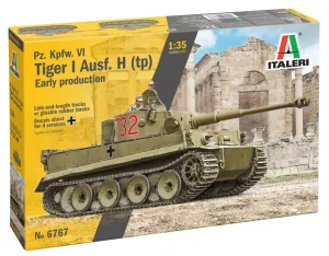 Italeri 6767 - 1:35 Pz.Kpfw. VI Tiger I Ausf. H (tp) Early Production