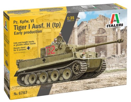 Przejdź do produktu Italeri 6767 - 1:35 Pz.Kpfw. VI Tiger I Ausf. H (tp) Early Production