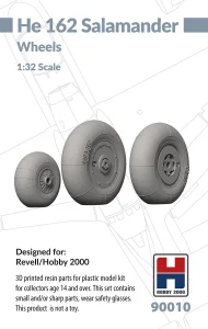 Hobby 2000 90010 - 1:32 He 162 Salamander Wheels