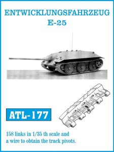 Friulmodel ATL-177 - 1:35 Metalowe gąsienice Entwicklungsfahrzeug E-25